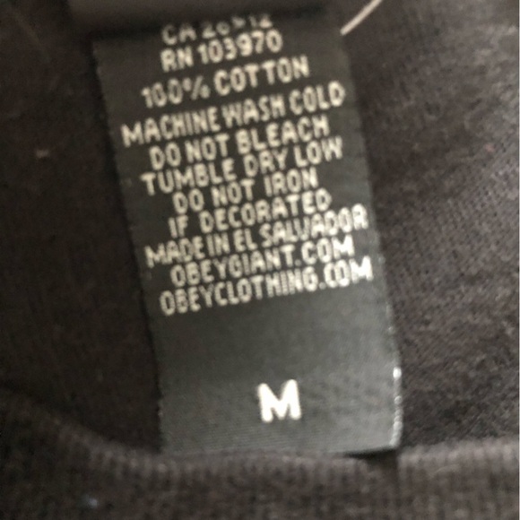 Obey Mexican Skull Graphic T Shirt - Picture 7 of 8